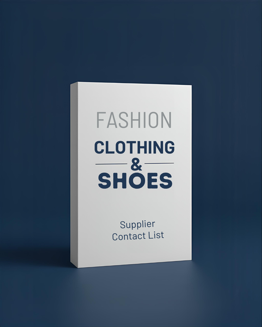 Designer Clothing & Shoes Suppliers